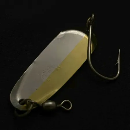 Vintage Andy Reekers #4, 1/4oz gold/nickel fishing spoon #23794