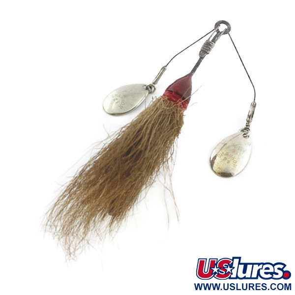 Vintage  Jamison Shannon Twin Spinner, 1/2oz nickel fishing #23797