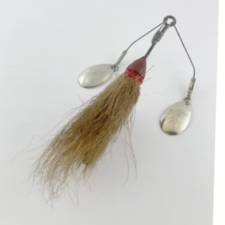 Vintage Jamison Shannon Twin Spinner, 1/2oz nickel spinning lure #23797