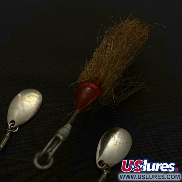 Vintage  Jamison Shannon Twin Spinner, 1/2oz nickel fishing #23797