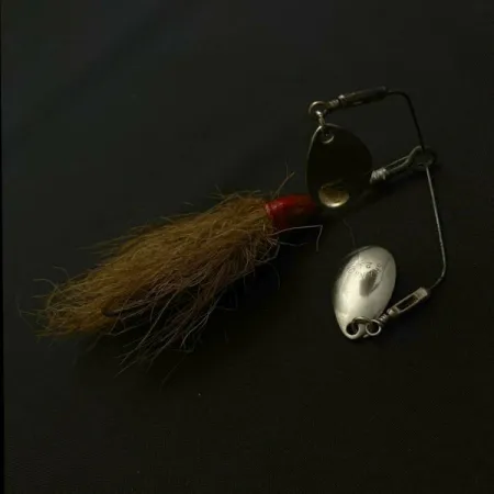 Vintage Jamison Shannon Twin Spinner, 1/2oz nickel spinning lure #23797
