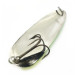 Vintage  Lindy / Little Joe Lindy Gator , 1 2/3oz nickel/chartreuse fishing spoon #23798