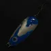 Vintage  Lindy / Little Joe Lindy Gator , 1 2/3oz nickel/blue fishing spoon #23799
