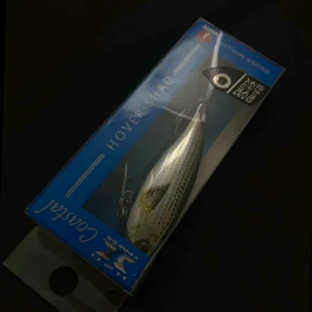 H2O Xpress Coastal Series Hover Shad Saltwater Lures, 2/5oz Silver mullet fishing lure #23801
