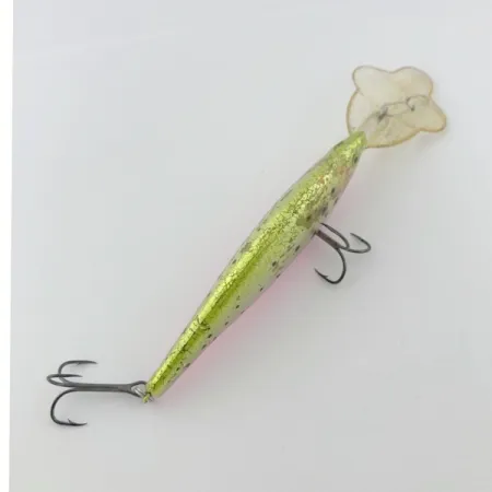 Vintage Luhr Jensen Power Hot Lips Minnow, 3/5oz fishing lure #23803