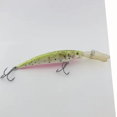 Vintage Luhr Jensen Power Hot Lips Minnow, 3/5oz fishing lure #23803