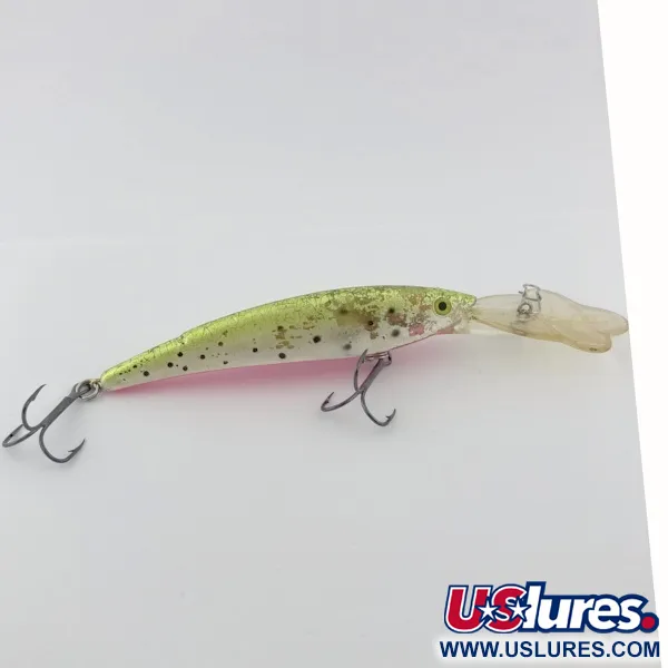 Vintage   Luhr Jensen Power Hot Lips Minnow, 3/5oz  fishing lure #23803