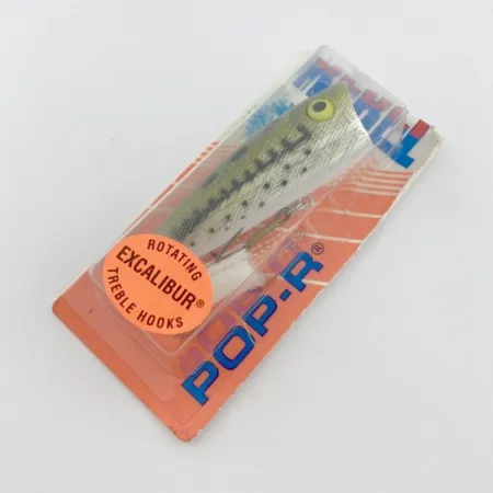 Rebel POP-R Excalibur, 1/4oz Bass fishing lure #23804