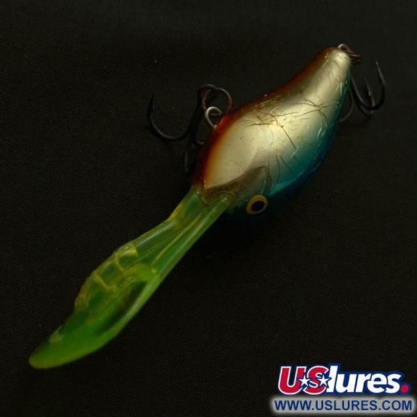 Vintage   Rapala Down Deep Rattlin Fat Rap  05, 2/5oz  fishing lure #23806