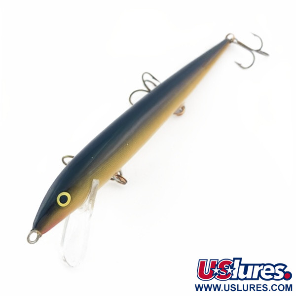 Vintage   Rapala Original Floater F18, 3/4oz G (Gold) fishing lure #23814