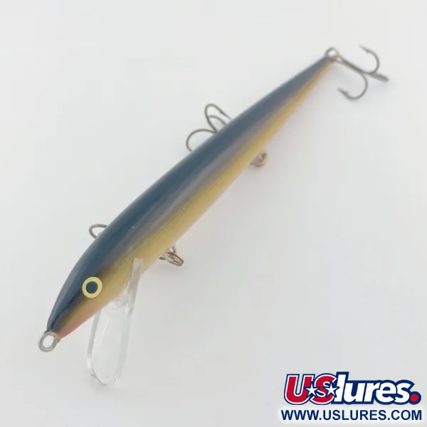 Vintage   Rapala Original Floater F18, 3/4oz G (Gold) fishing lure #23814