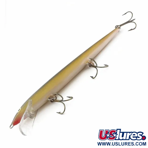 Vintage   Rapala Original Floater F18, 3/4oz G (Gold) fishing lure #23814