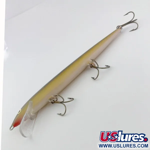 Vintage   Rapala Original Floater F18, 3/4oz G (Gold) fishing lure #23814