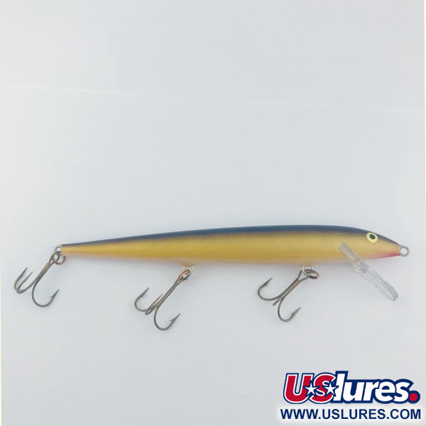 Vintage   Rapala Original Floater F18, 3/4oz G (Gold) fishing lure #23814
