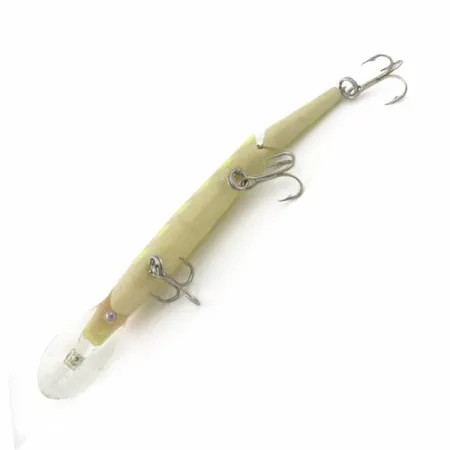 Vintage Rebel Fastrac  F12 Jointed, 2/5oz white/purple fishing lure #23815