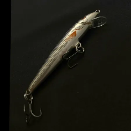 Vintage Rapala Original Floater F9, 1/8oz S (Silver) fishing lure #23817