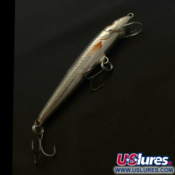 Vintage   Rapala Original Floater F9, 1/8oz S (Silver) fishing lure #23817