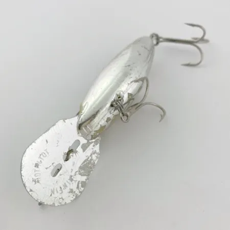 Vintage Storm Hot'N'Tot Thin Fin, 2/5oz silver shad fishing lure #23822
