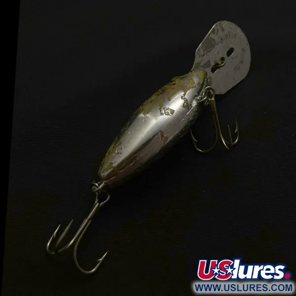 Vintage   Storm Hot'N'Tot Thin Fin, 2/5oz silver shad fishing lure #23822