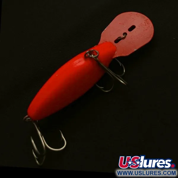 Vintage   Storm Hot'N'Tot Thin Fin, 2/5oz hot orange fishing lure #23823