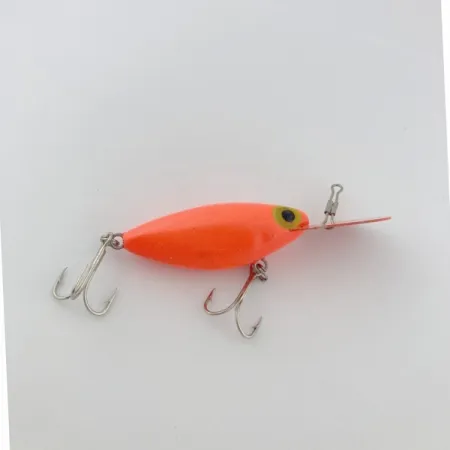 Vintage Storm Hot'N'Tot Thin Fin, 2/5oz hot orange fishing lure #23823