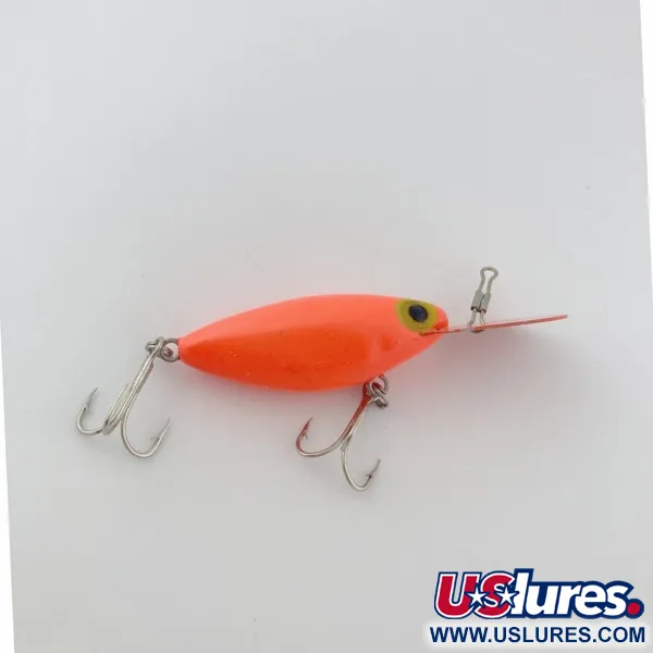 Vintage   Storm Hot'N'Tot Thin Fin, 2/5oz hot orange fishing lure #23823