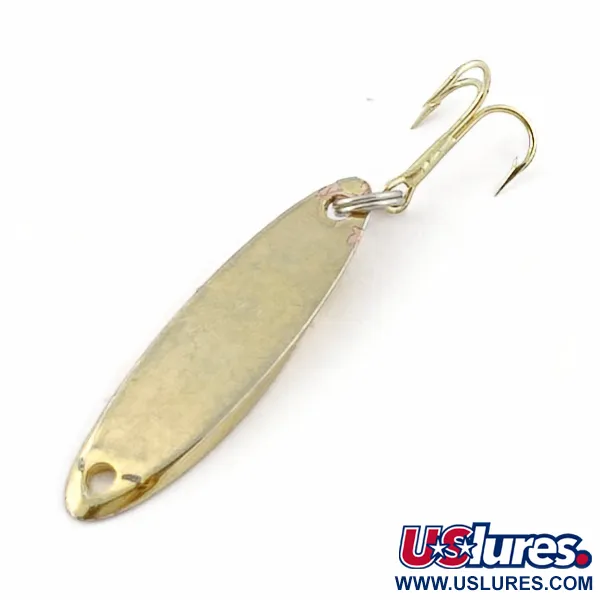 Vintage  Acme  Kastmaster, 1/8oz gold fishing spoon #23824