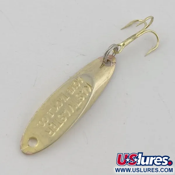 Vintage  Acme  Kastmaster, 1/8oz gold fishing spoon #23824