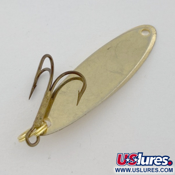 Vintage  Acme Kastmaster, 1/4oz gold fishing spoon #23825