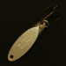 Vintage  Acme Kastmaster, 1/4oz gold fishing spoon #23825
