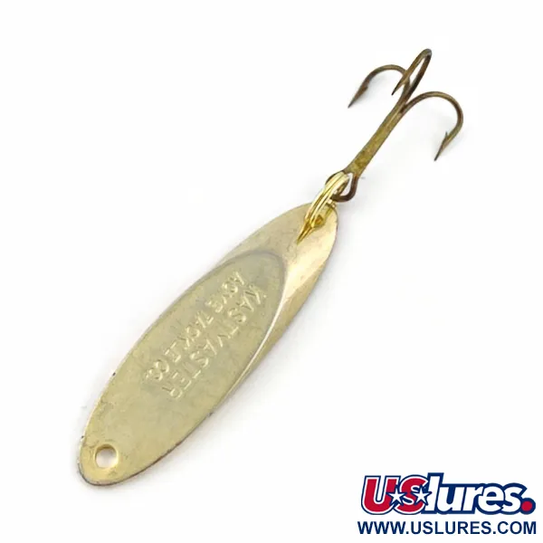 Vintage  Acme Kastmaster, 1/4oz gold fishing spoon #23825