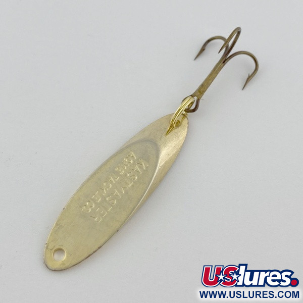 Vintage  Acme Kastmaster, 1/4oz gold fishing spoon #23825