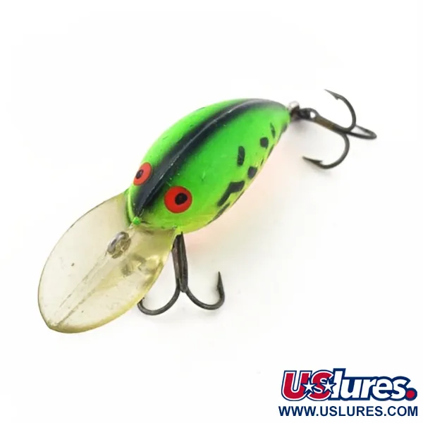 Vintage   Bomber model B 4A screw tail, 1/4oz Shad fishing lure #23827