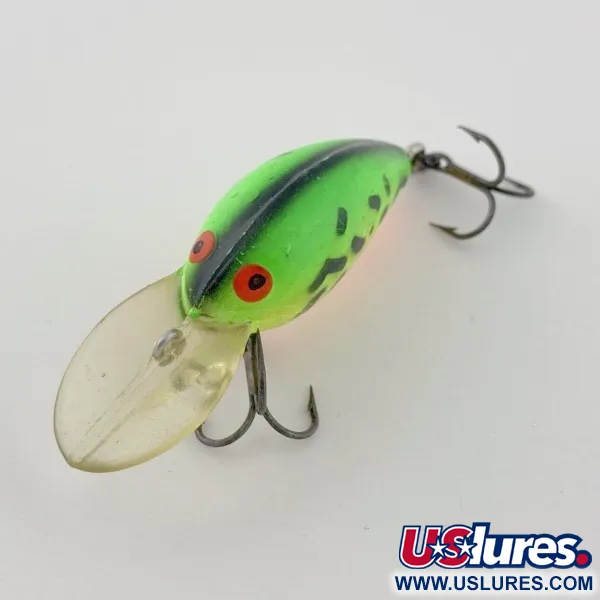 Vintage   Bomber model B 4A screw tail, 1/4oz Shad fishing lure #23827