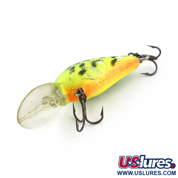 Vintage   Bomber model B 4A screw tail, 1/4oz Shad fishing lure #23827