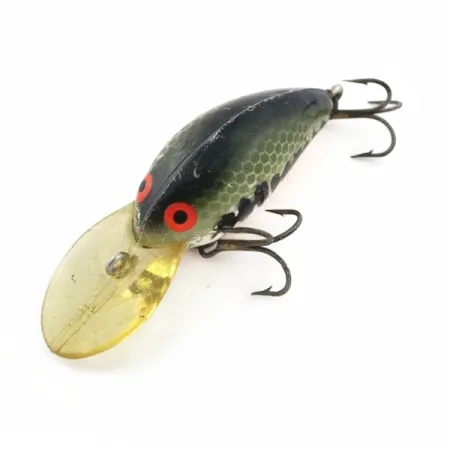 Vintage Bomber model B 4A  screw tail, 1/4oz bass fishing lure #23828