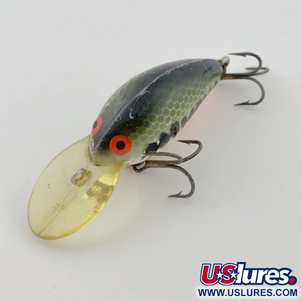 Vintage   Bomber model B 4A  screw tail, 1/4oz bass fishing lure #23828