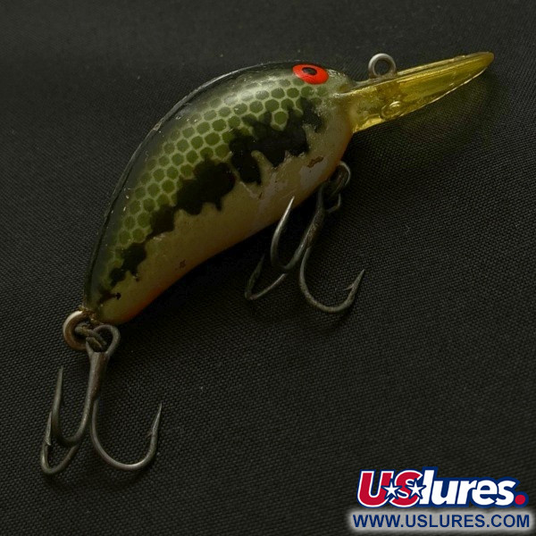 Vintage   Bomber model B 4A, 1/4oz bass fishing lure #23828