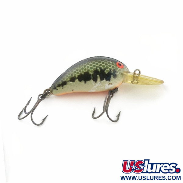 Vintage   Bomber model B 4A, 1/4oz bass fishing lure #23828