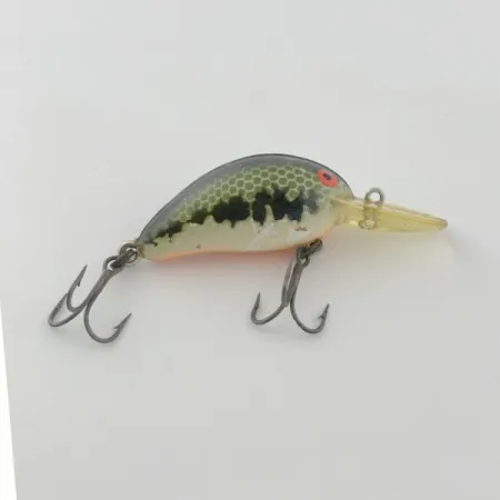 Vintage Bomber model B 4A  screw tail, 1/4oz bass fishing lure #23828