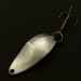 Vintage   Seneca Little Cleo, 1/4oz nickel/orange/white fishing spoon #23829