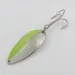 Vintage  Seneca Little Cleo (Hula Girl), 3/4oz nickel/green fishing spoon #23830