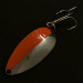 Vintage  Seneca Little Cleo (Hula Girl), 1/2oz nickel/orange fishing spoon #23831