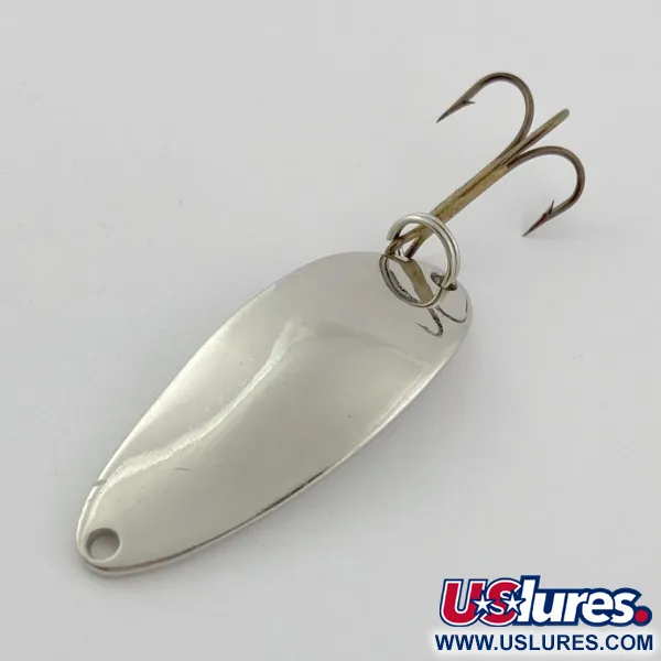 Vintage  Seneca Little Cleo (Hula Girl), 1/3oz nickel fishing spoon #23832
