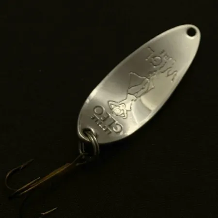 Vintage Seneca Little Cleo (Hula Girl), 1/3oz nickel fishing spoon #23832