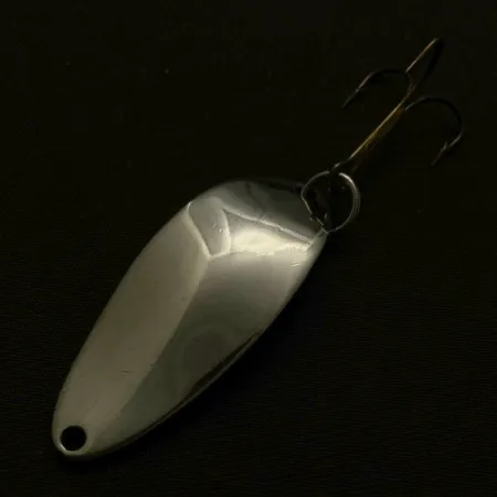 Vintage Seneca Little Cleo (Hula Girl), 1/3oz nickel fishing spoon #23832