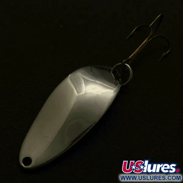 Vintage  Seneca Little Cleo (Hula Girl), 1/3oz nickel fishing spoon #23832