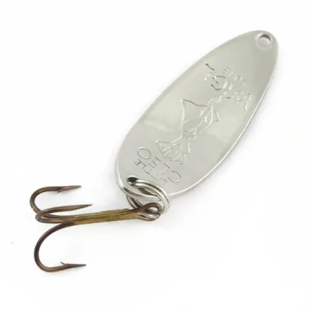 Vintage Seneca Little Cleo (Hula Girl), 1/3oz nickel fishing spoon #23832