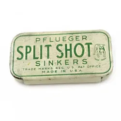 Pflueger Split Shot Sinkers 