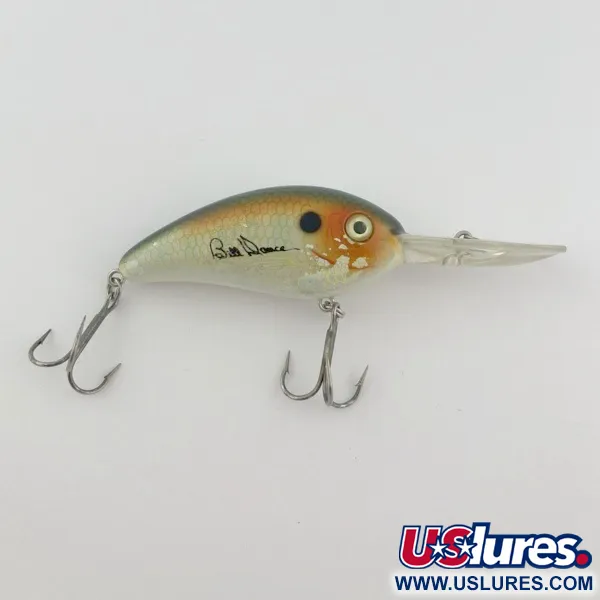 Vintage   Bomber Fat Free Shad Bill Dance, 1/2oz  fishing lure #23836